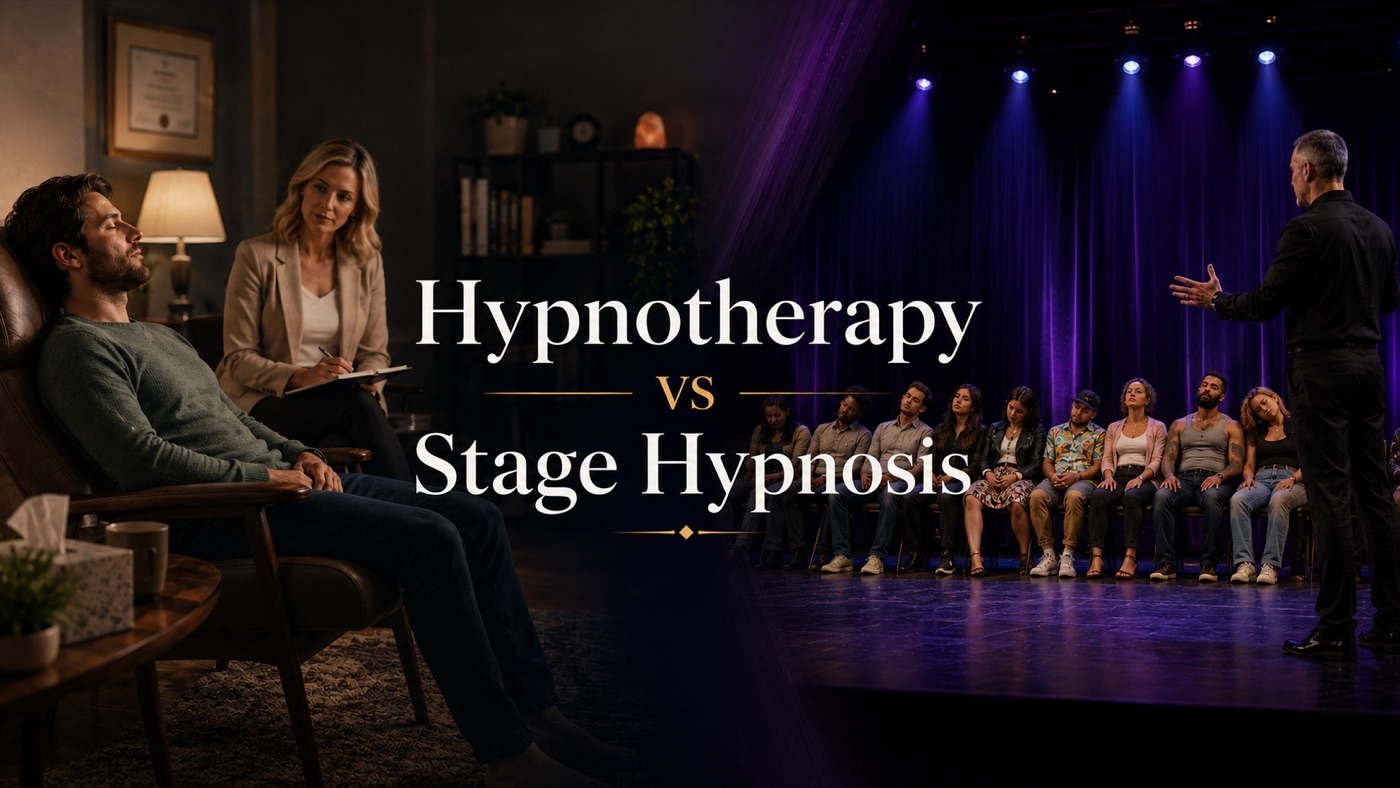 Hypnotherapy vs. Stage Hypnosis